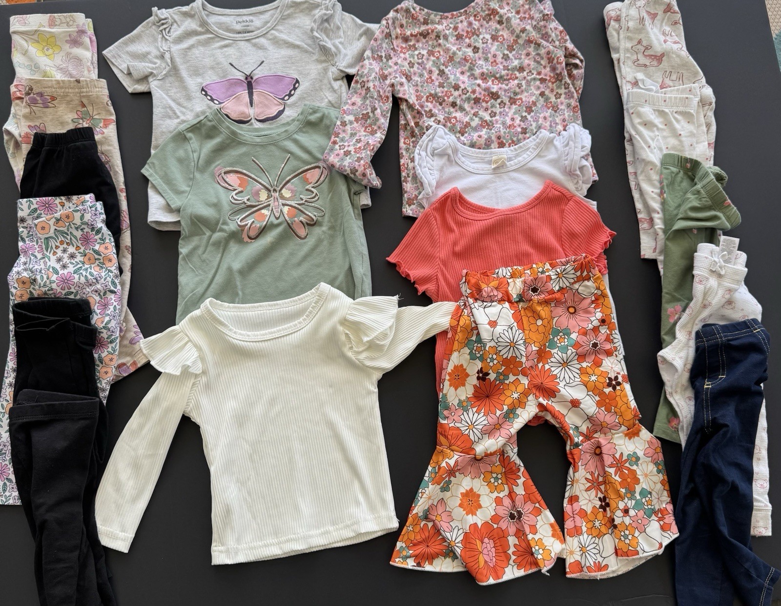 Pekkle Old Navy Carter&rsquo;s Gap Garanimals Baby Girl 12-18M/18M Floral Lot