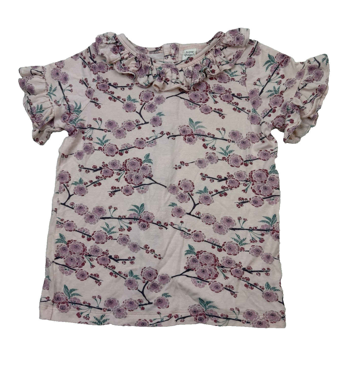 Kate Quinn Sz 5 Lot of 3 Tops Mushrooms Floral Bat Novelty & Solids Soft Knits