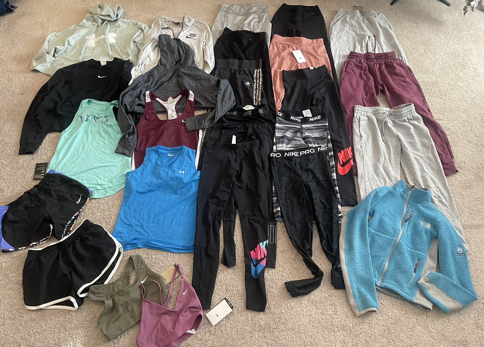 Nike/adidas Under Armour Etc Women’s Lot size X Small