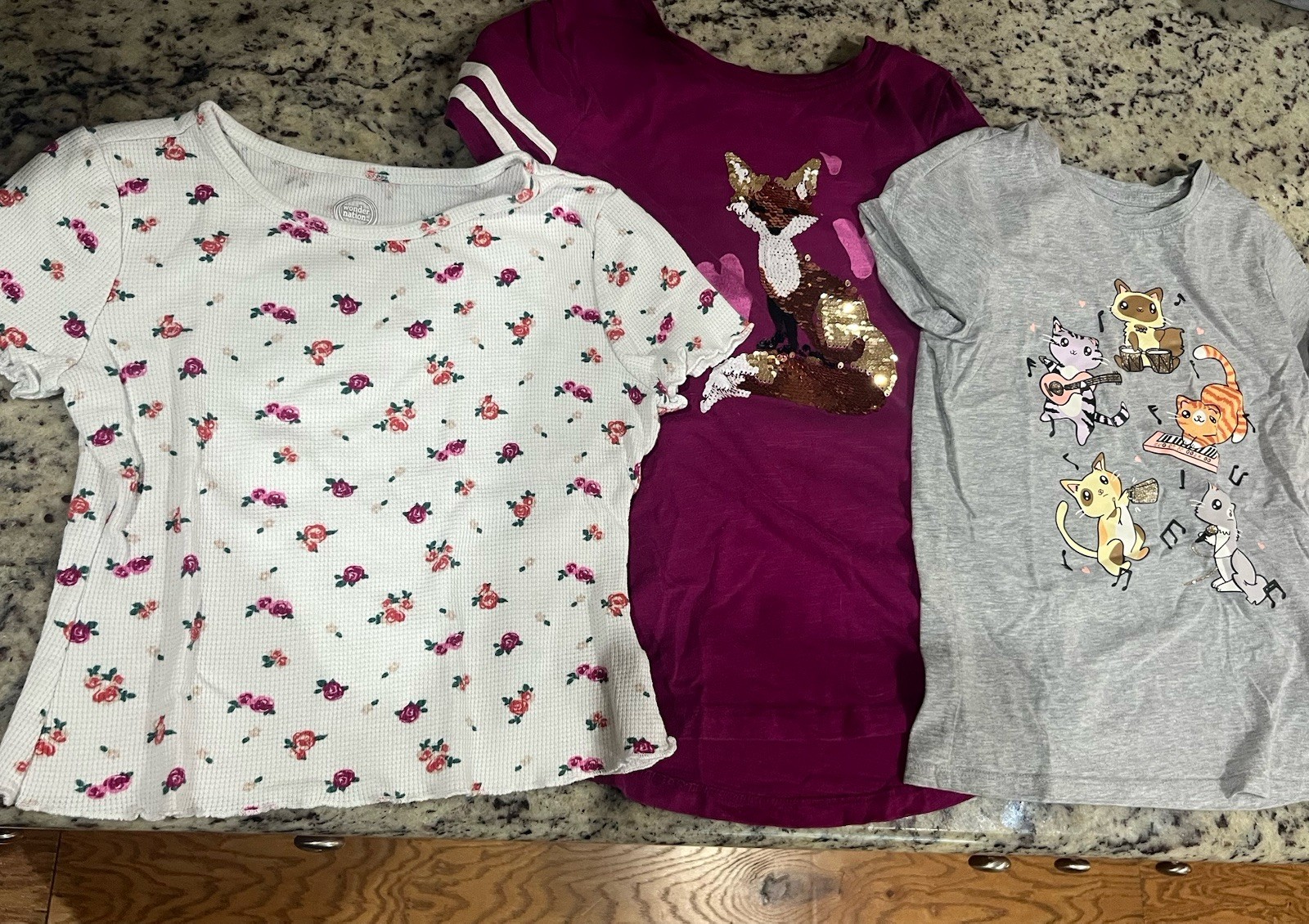 Mix Girl 8 Multicolor Cotton Blend / Jean/ Tops and shorts/skirt lot