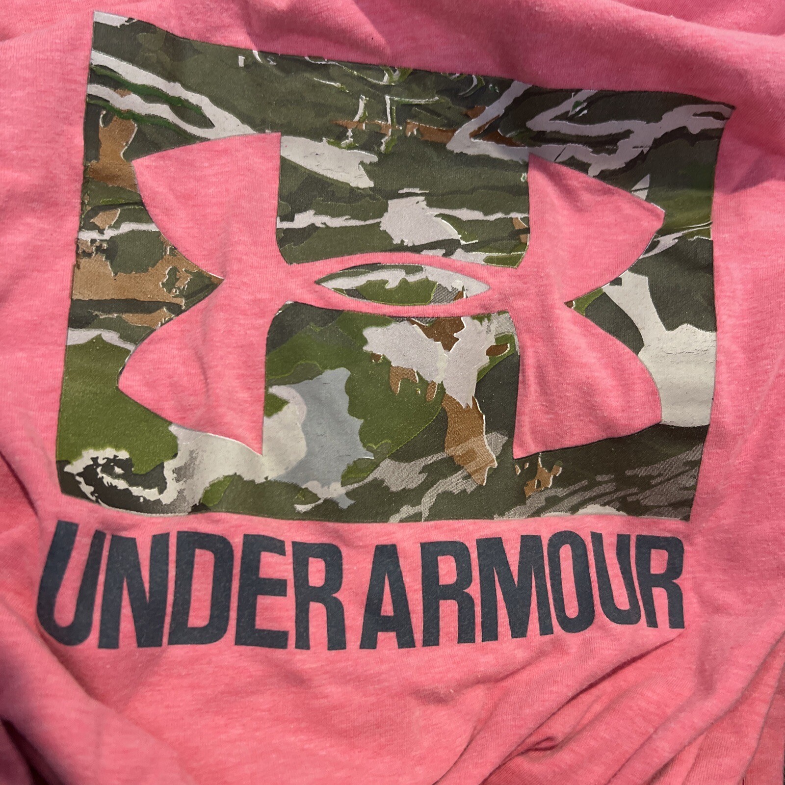 Girls S tops outdoor t shirt pink green camo lot of 3 mixed lot stretch Shirts