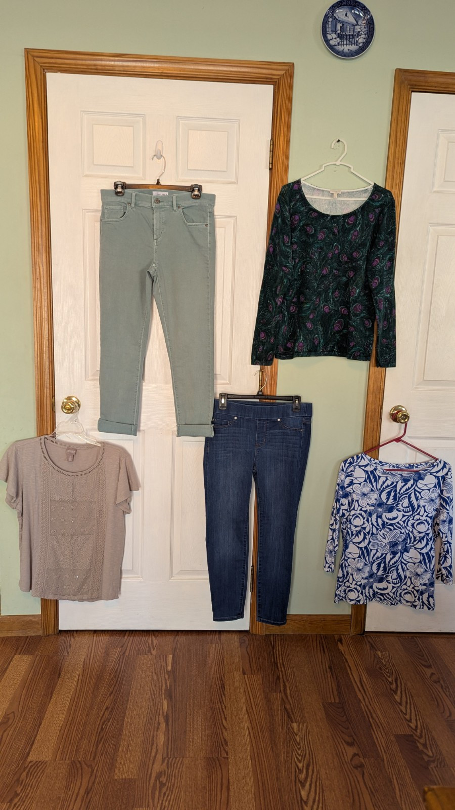 Ladies Petite M/8P Bundle Spring Clothes Tops Tee Pants Talbots Chicos Loft Euc