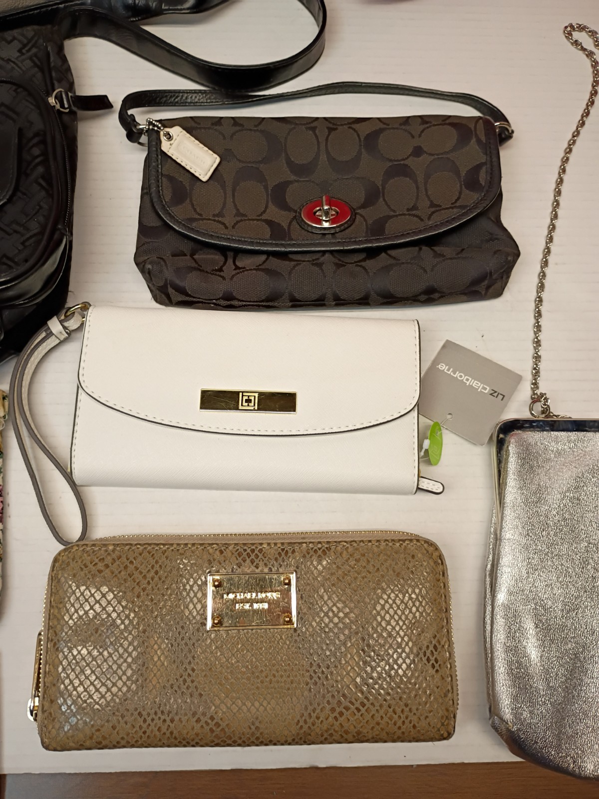 Coach, Michael Kors, BCBG Paris, Liz Claiborne Mixed Handbag Lot, Logo