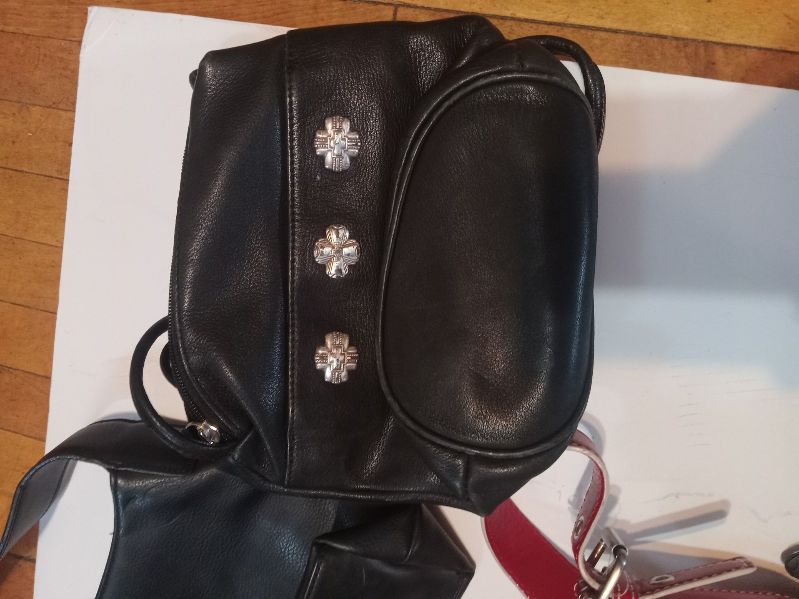 Esprit Kenneth Cole Simply Vera Vera Wang Hype Lot 5 Leather Bags Black/Red