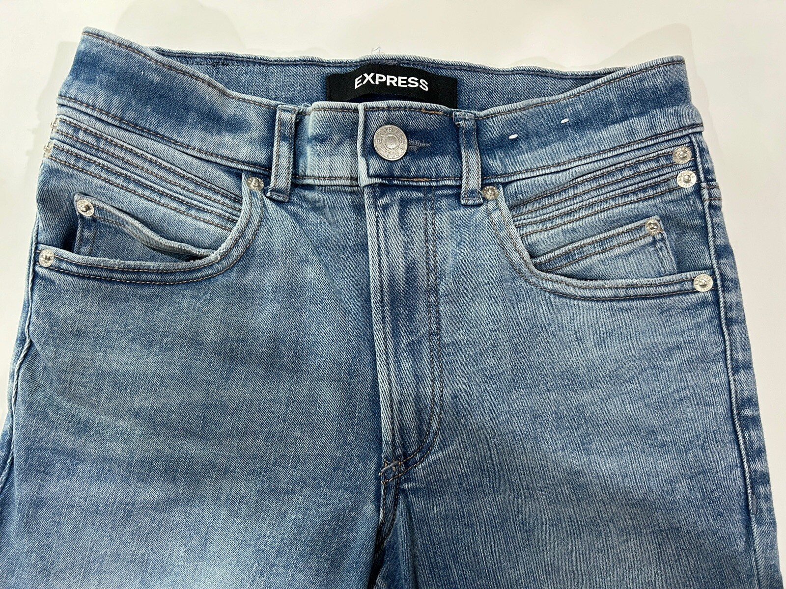 Express Stretch Ankle Legging High Rise 4R Jeans