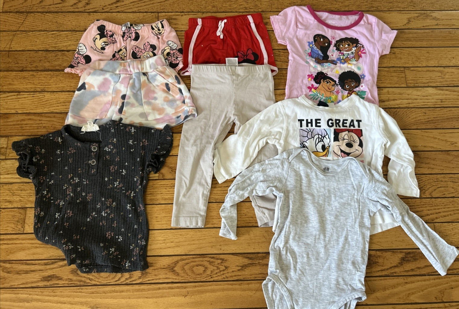 Disney, H&M and Others Infant Girls Clothing Lot 18-24 Months 8pcs
