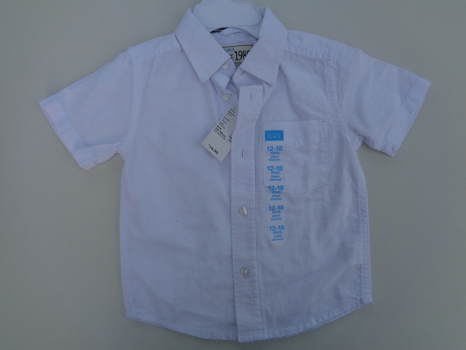 New Lot Dressy Shirt Baby Gap shorts Tee T-shirt 4th July Boys Pants=used 12-18m