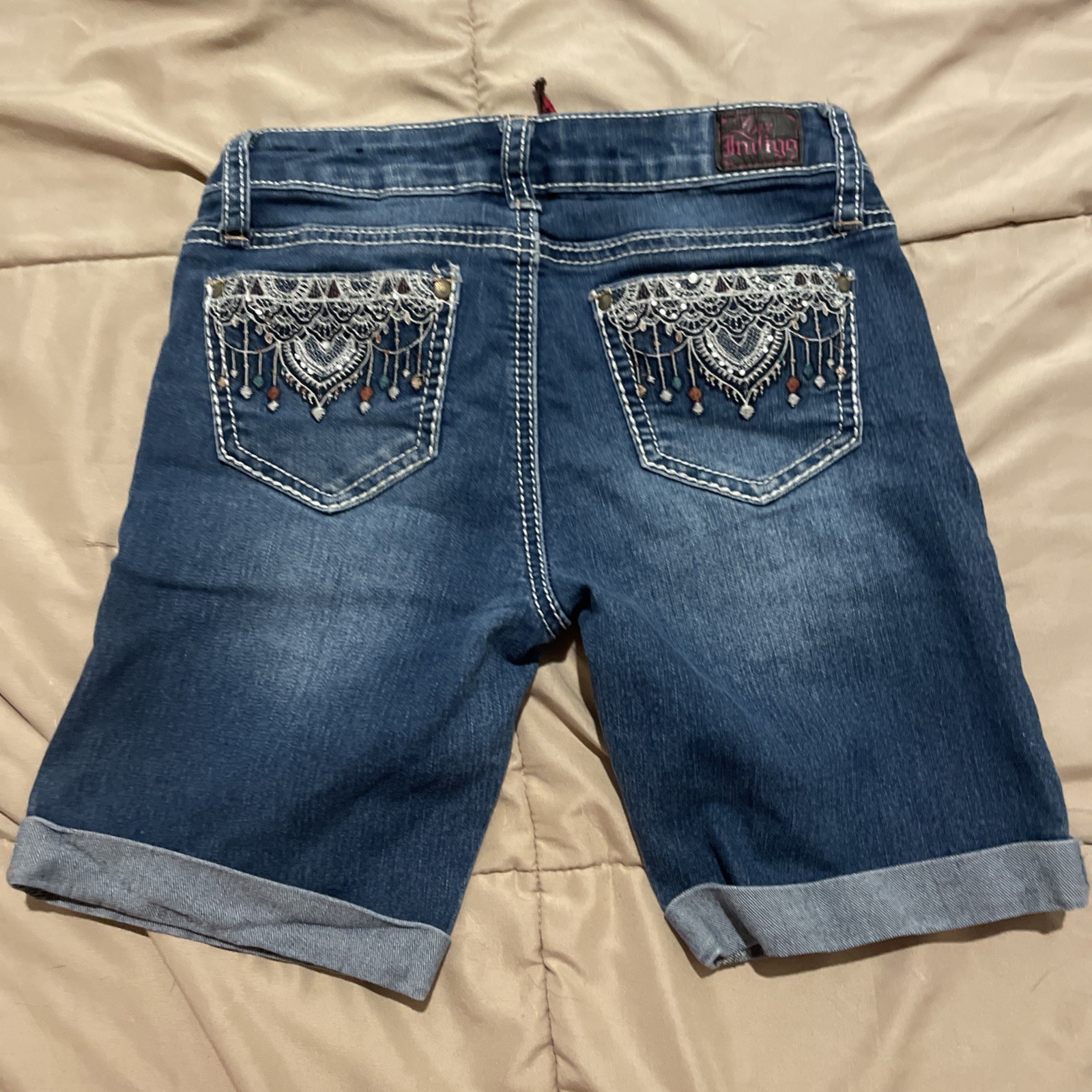 Girls Lot Of 2 Sz 10 Love Indigo Shorts & BCG Size Medium Too Shipping Included