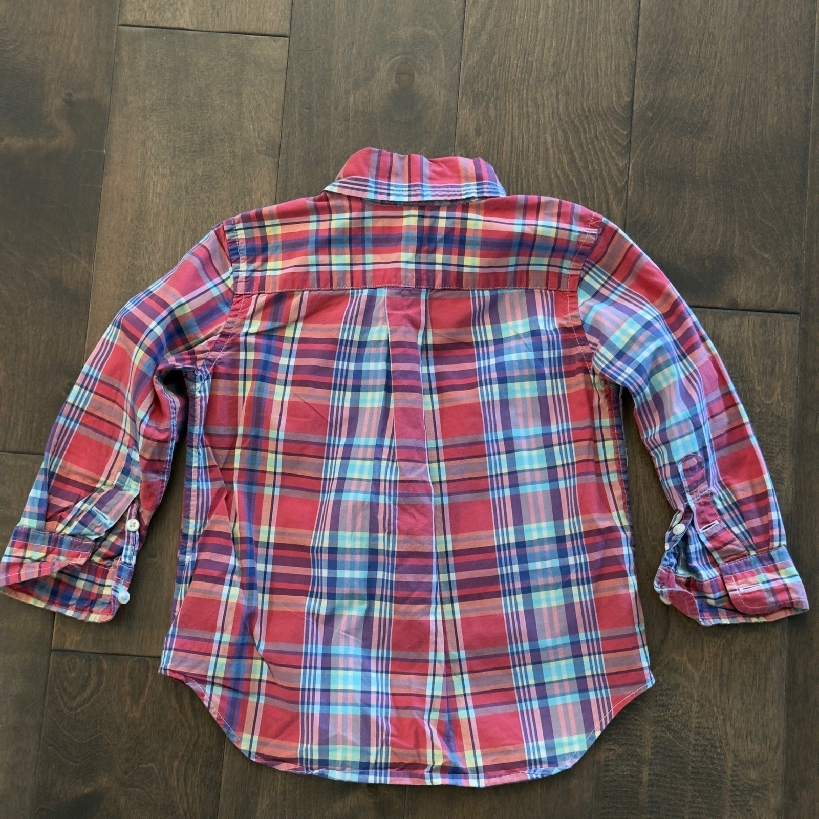 Toddler Boy 6pc Lot Ralph Lauren Nike OshKosh Denim Jacket Polo Shirts 24M 2T