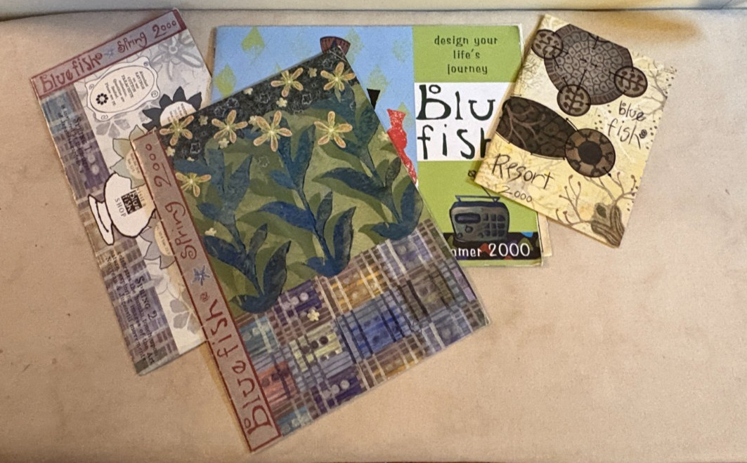 vintage blue fish clothing catalogs 2000 lot ~~ resort ~ summer ~ spring 1 and 2