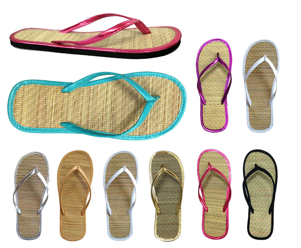 Wholesale Lot 48 pairs Nice and Simple Women&rsquo;s Bamboo Flip Flop Sandal 13 colors