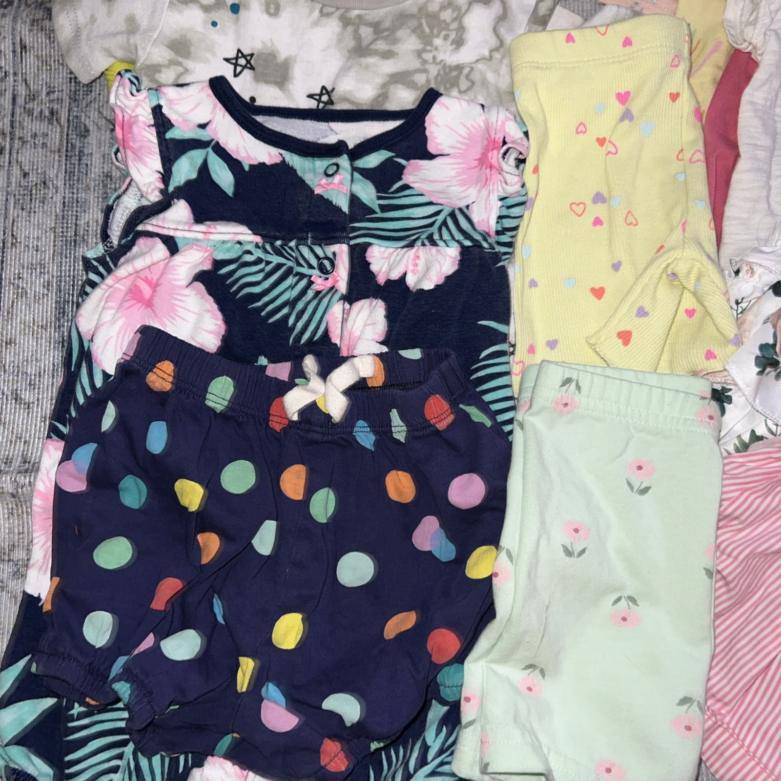 Infant Girls Summer Clothes Lot 12 Month To 8