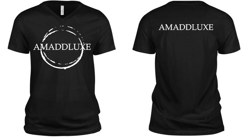 amadd luxe black small men shirt new luxury brand all sizes vneck