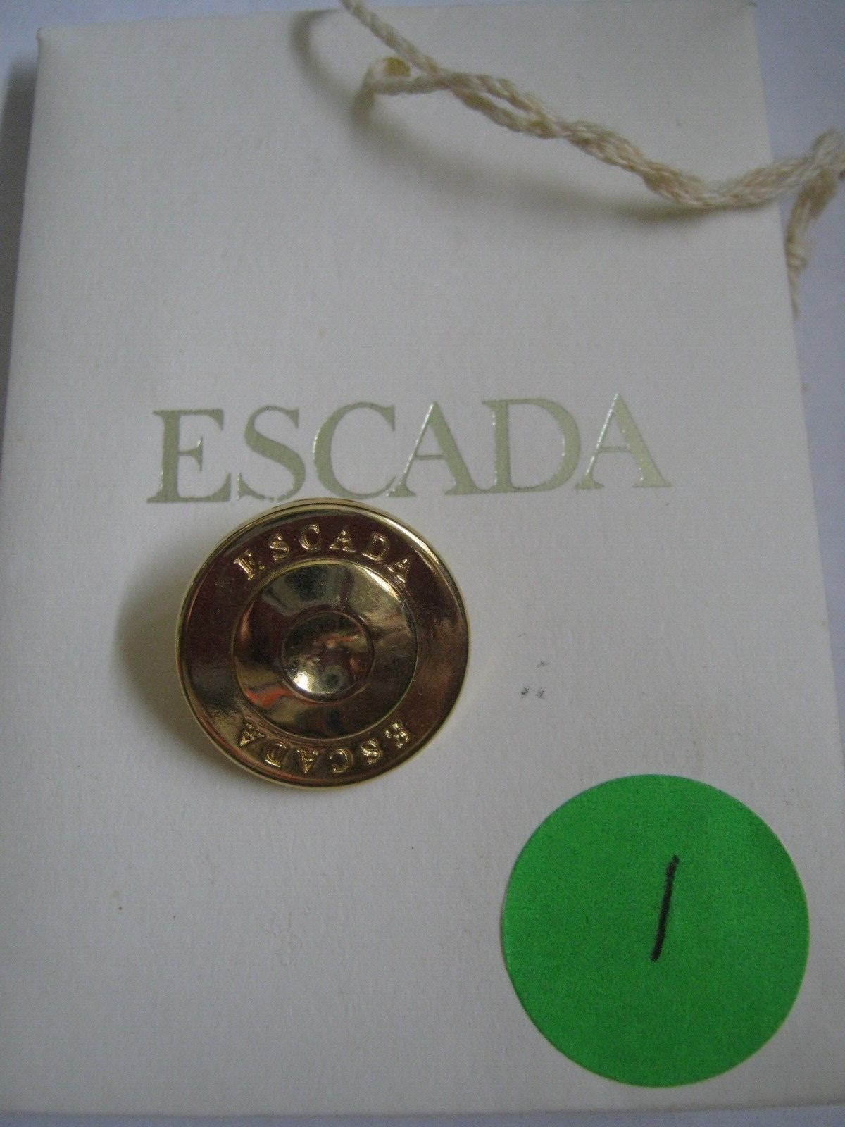 24 Different ESCADA Italy Extra Buttons, Buy Them All or One or More SEE PHOTOS