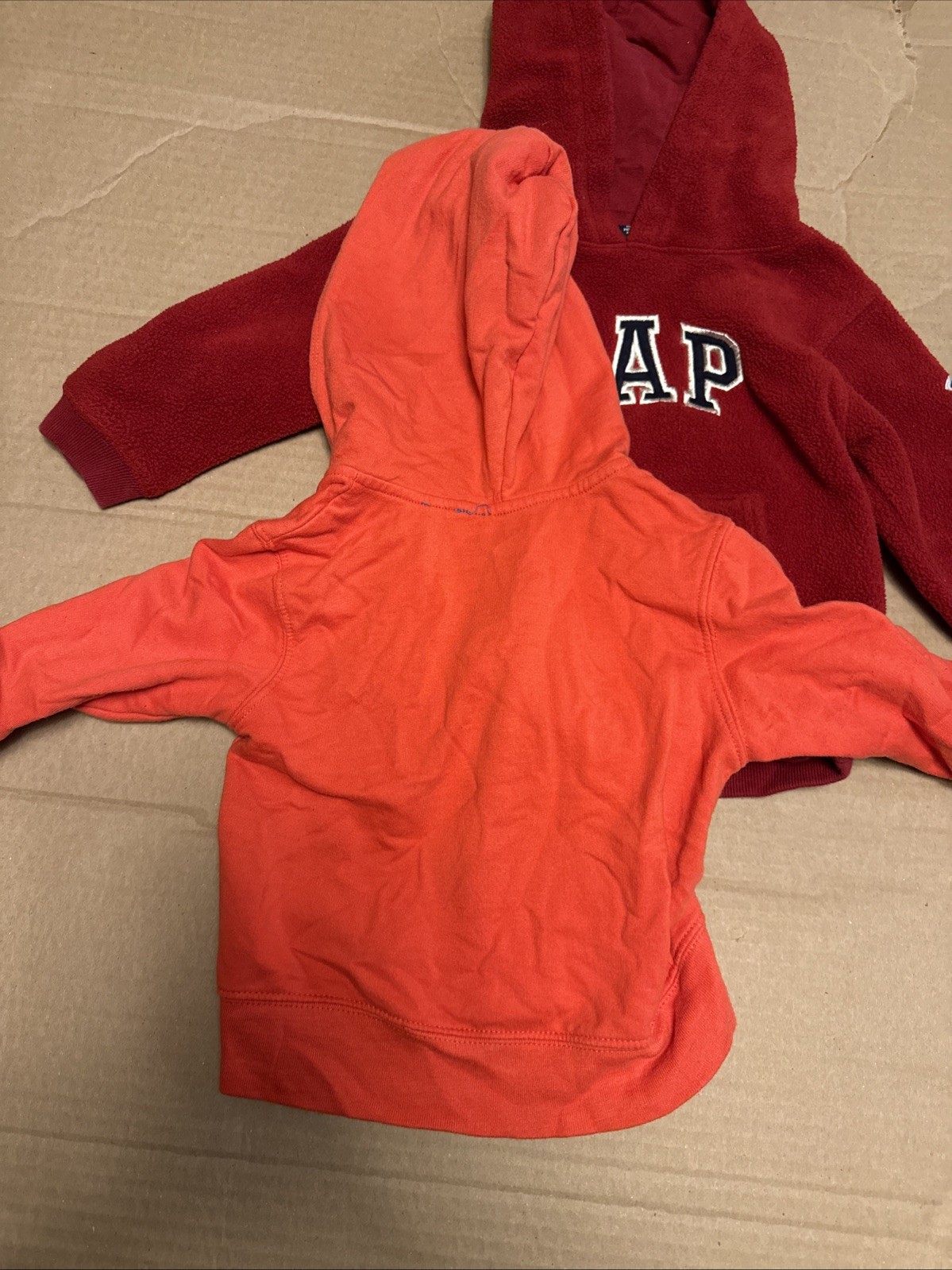 Baby Boys Sz 18/24 Months Lot Of 2 Hoodies (Gap & Spiderman) Mix N Match – I