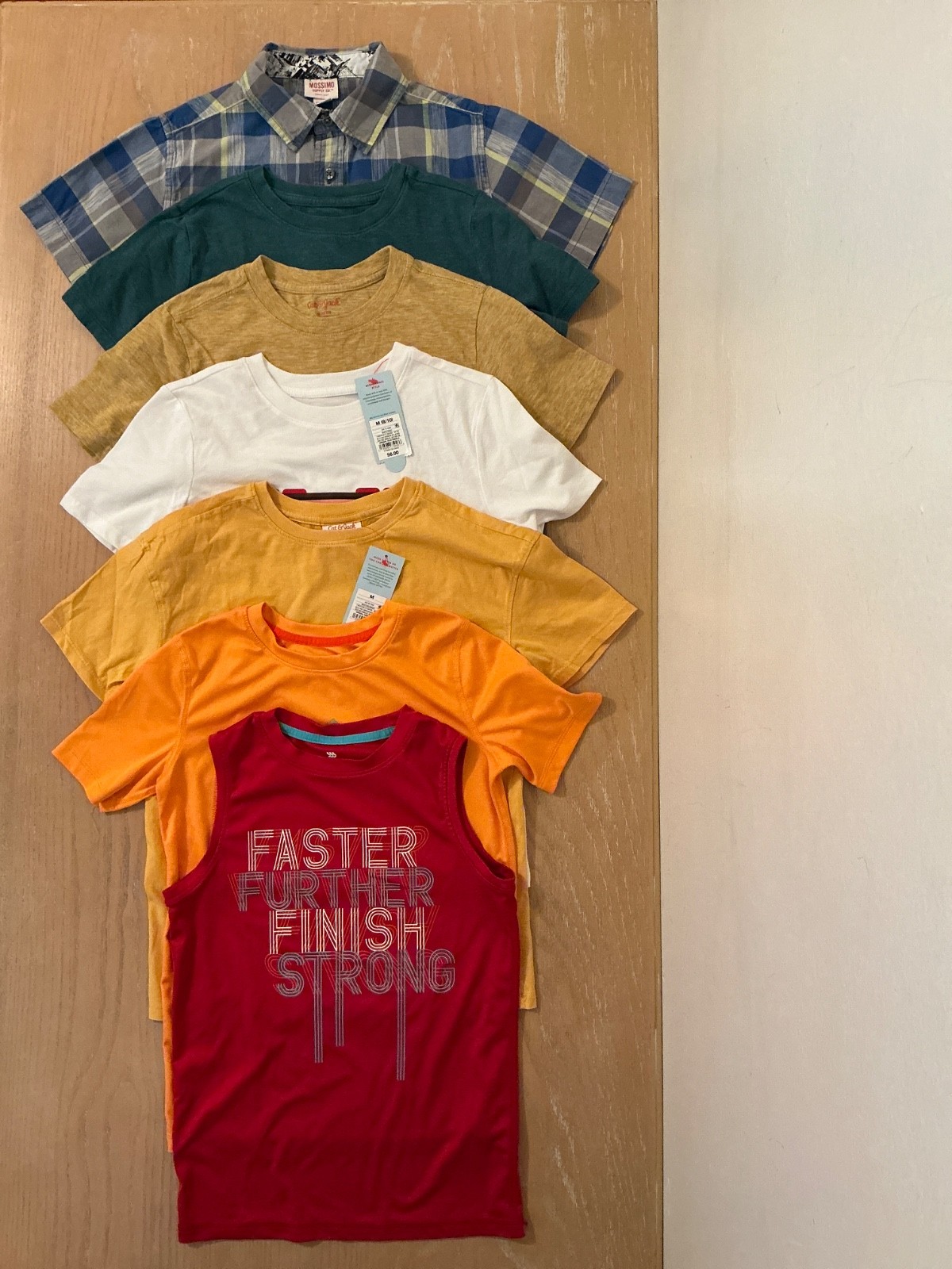 Cat & Jack, All In Motion, Others Boys Clothing Lot of 7 (2 New) Size 8-10, M