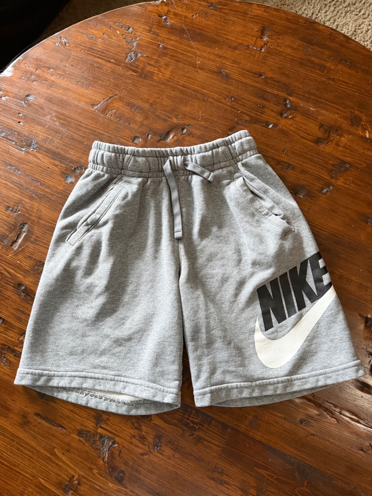 Boys lot of clothing – six pairs of size medium, Nike shorts and 9 shirts L