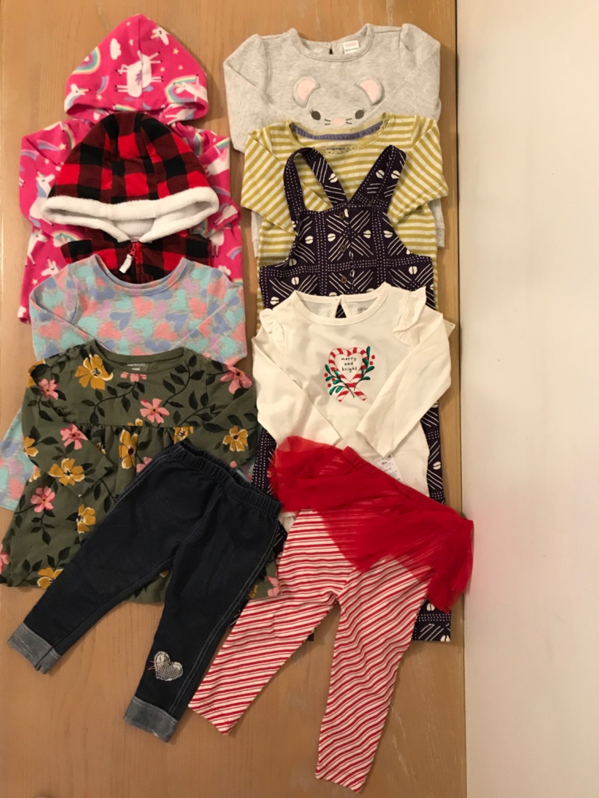 Cat & Jack, Others Infant Girls Clothing Lot of 10 (4 New) Size 18, 18-24 Months
