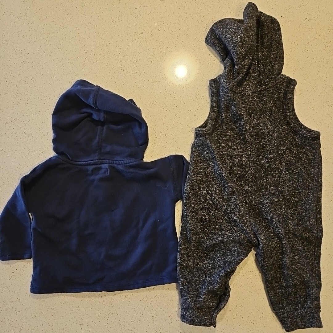 Boys 6M 6-12M Clothes Lot 8pc Ralph Lauren Bass Pro Shop Tahari Baby Gap Camp
