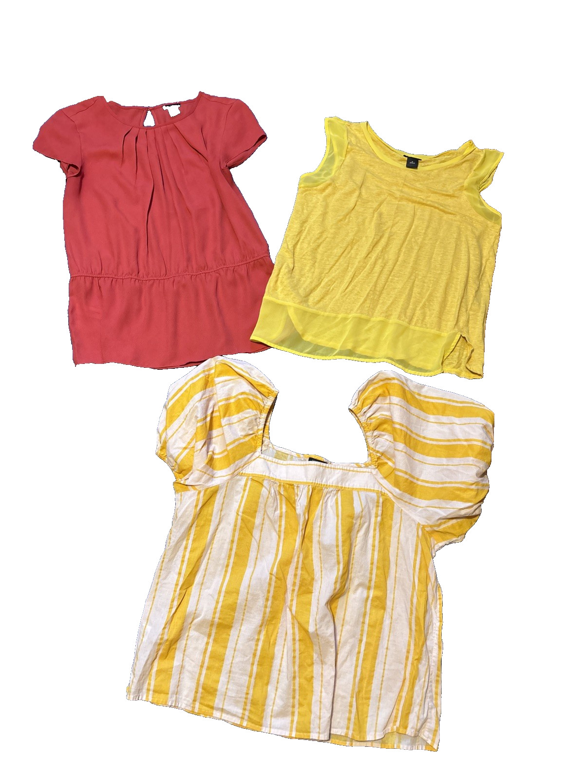 Ann Taylor Ladies Lot Tops Blouses Size Medium Summer