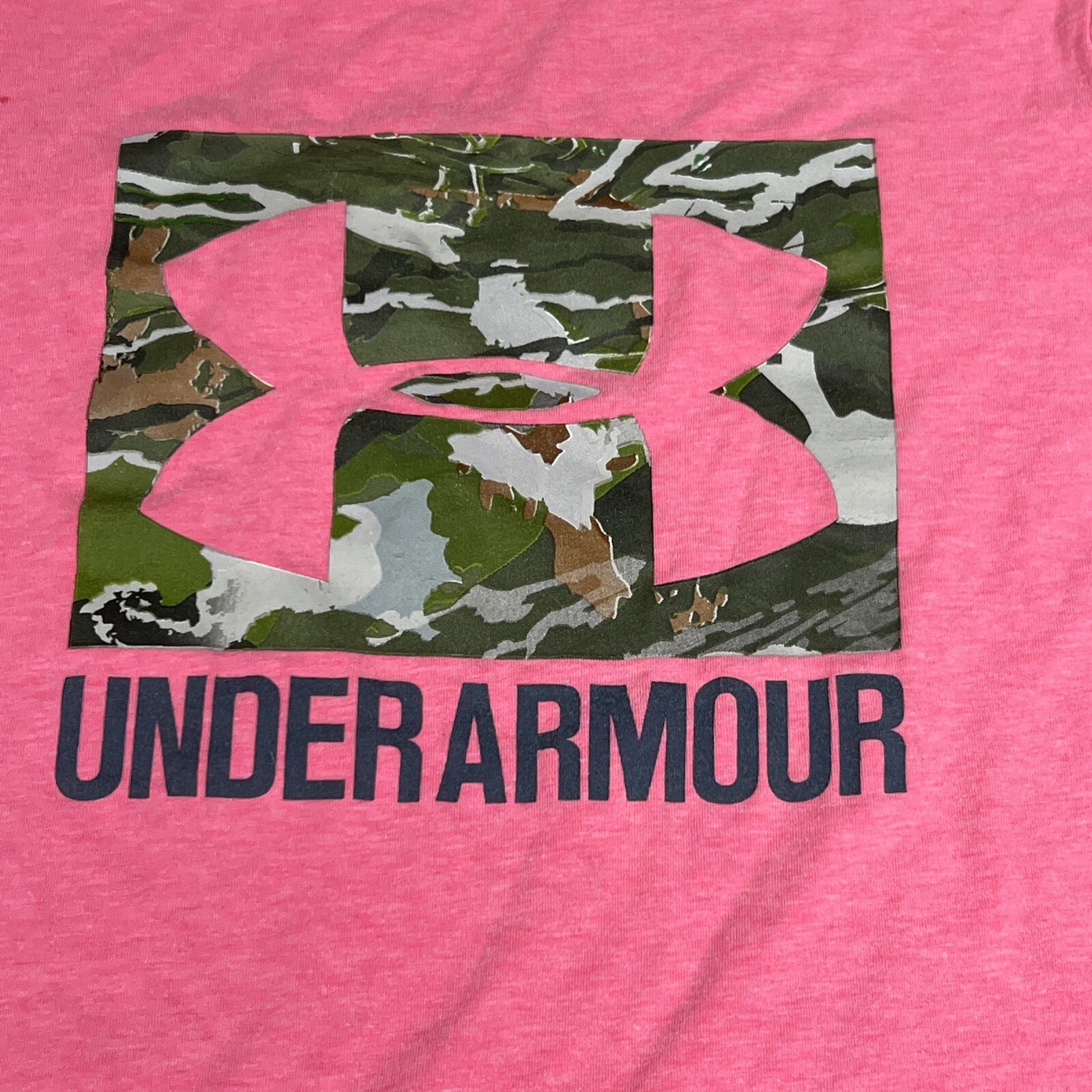 Girls S tops outdoor t shirt pink green camo lot of 3 mixed lot stretch Shirts