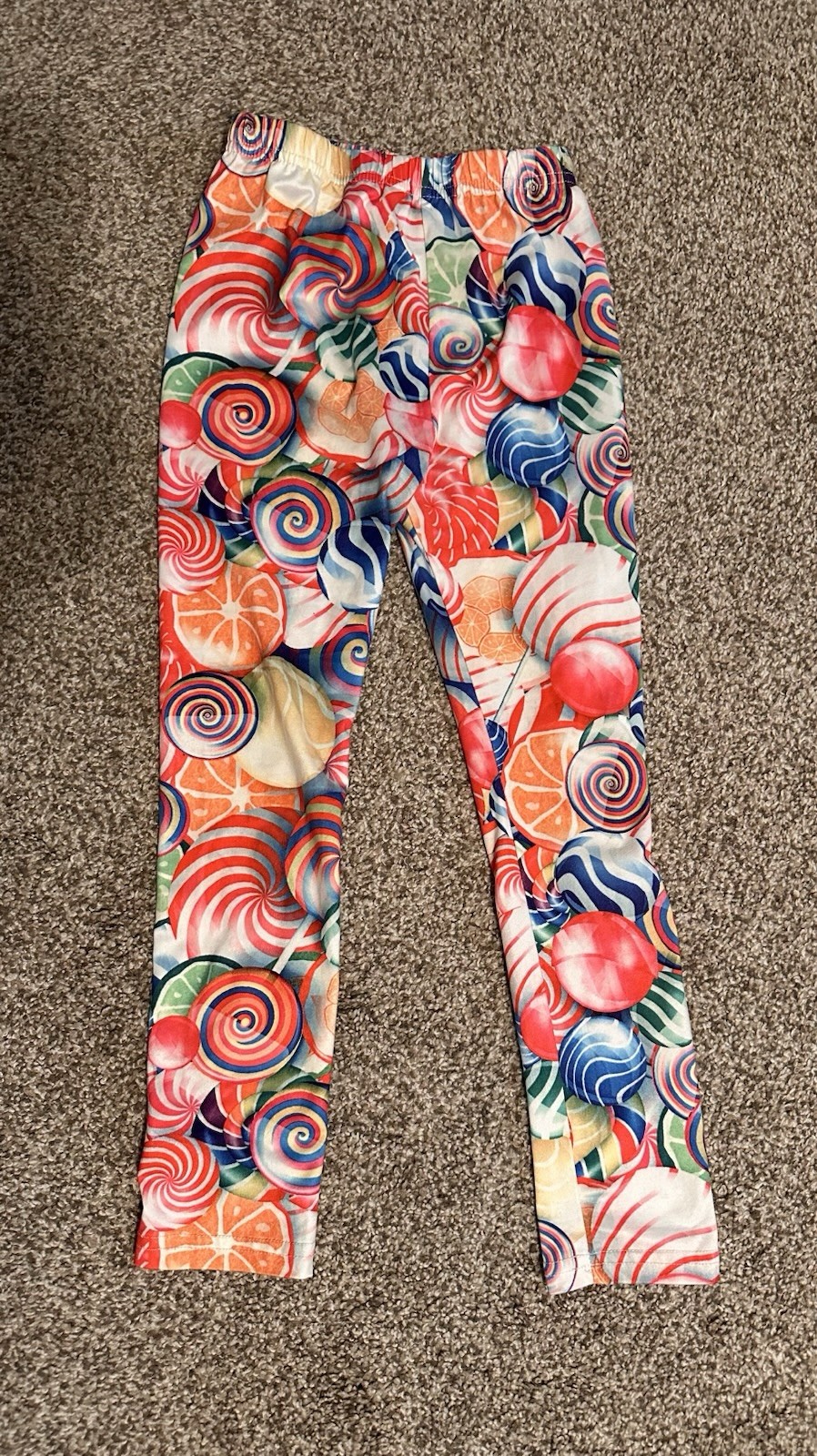 Girls Youth Size 7-8 Leggings. Lot of 9. Very Nice! Pre-owned. Great Condition