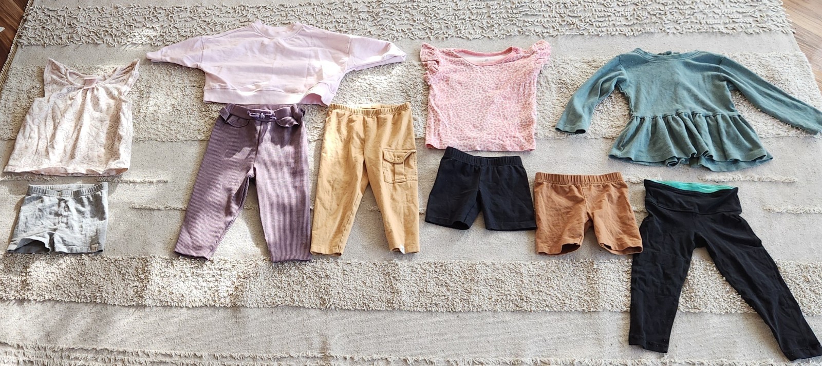 Bundle Of 10 Most Organic Cotton 18-24M, Long Sleeve, Short Sleeve, Pants,Shorts
