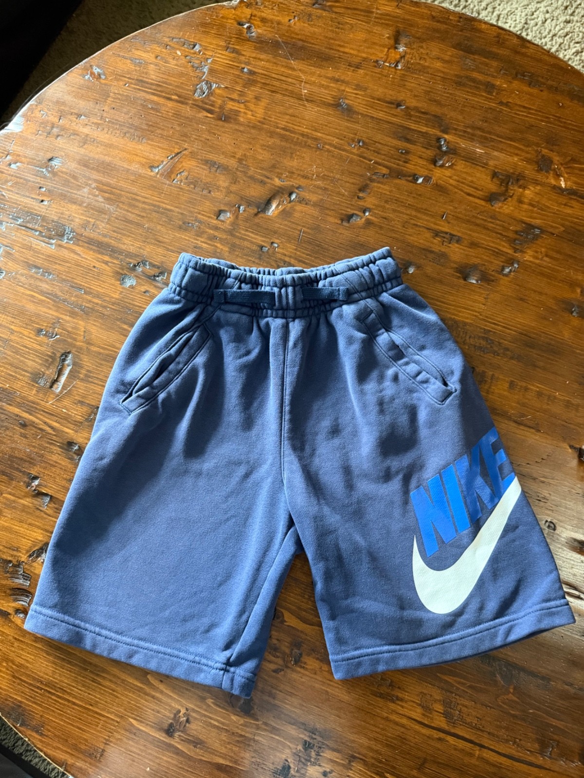 Boys lot of clothing – six pairs of size medium, Nike shorts and 9 shirts L