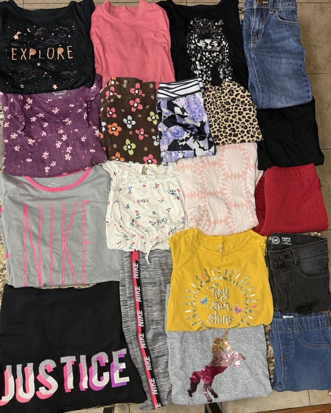 Girls Clothing Lot Size 5-6T, Back To School! Nike, Place, Carter’s, Free Ship