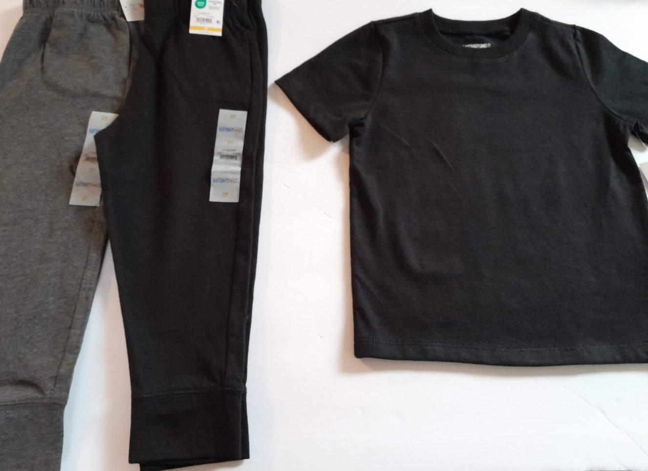Garanimals Boys Size 2T Basic Jogger Pants and T Shirt NWT