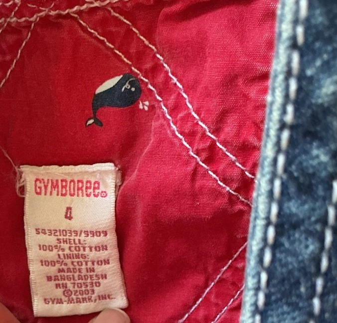 Vintage Y2K Girls Clothing Lot 10 Pieces Size 4-6 Mix Osh Kosh Pinafore Gymboree