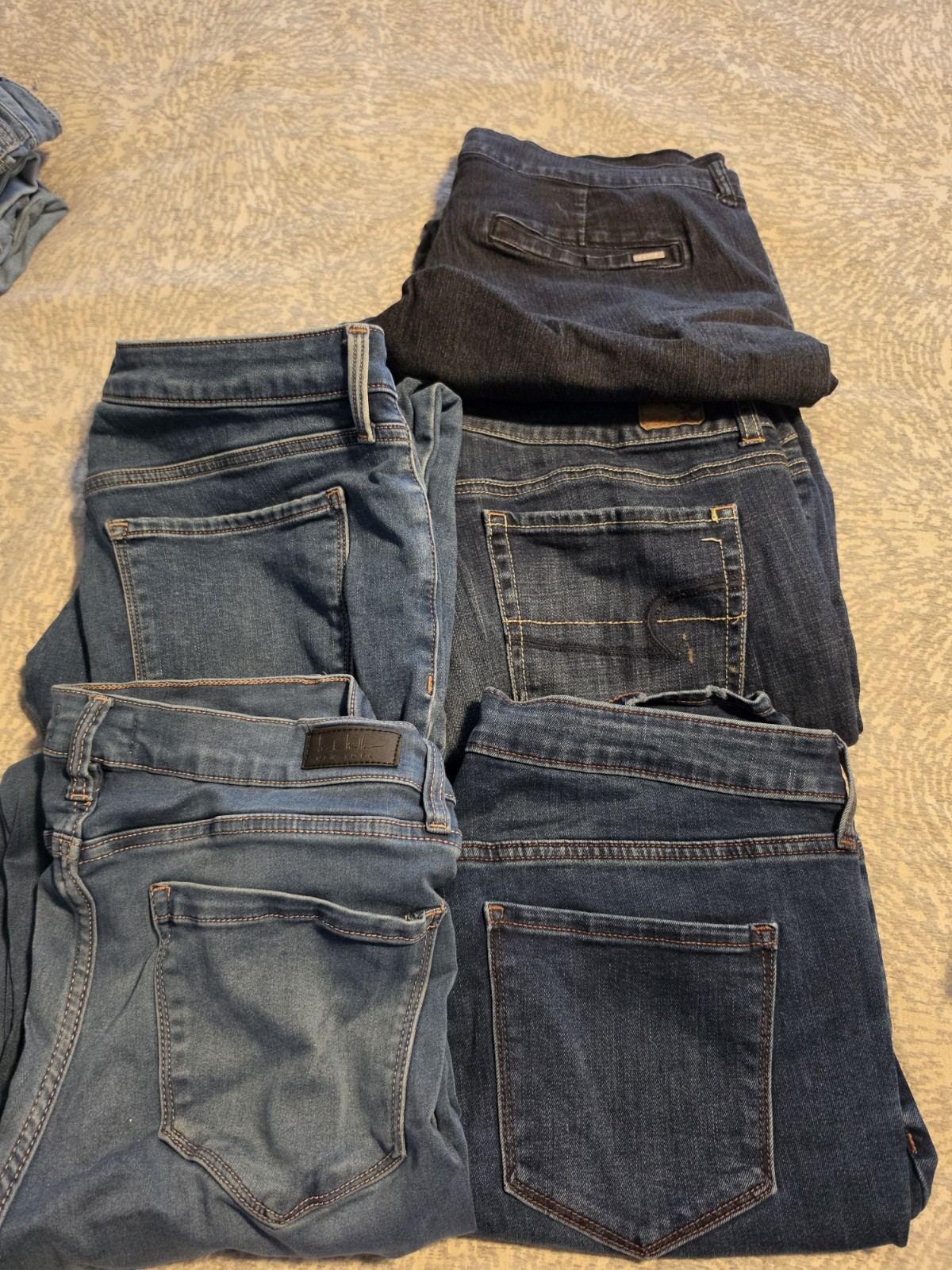 5 pairs! Denim Jeans Lot Size 14