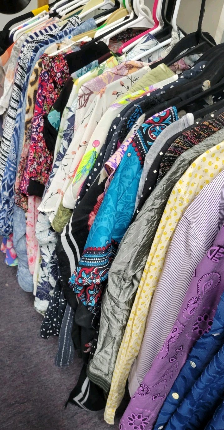 50 Item Bulk Lot Womens Clothing Tops Unbranded & Branded Various Sizes Patterns