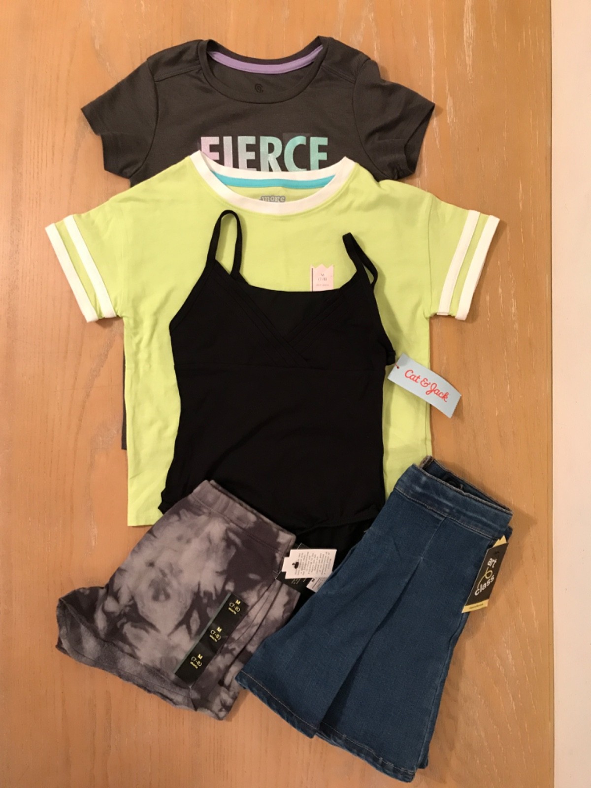 New! Art Class, Champion, Others Girls Clothing Lot of 5 (1 Used) Size 7-8