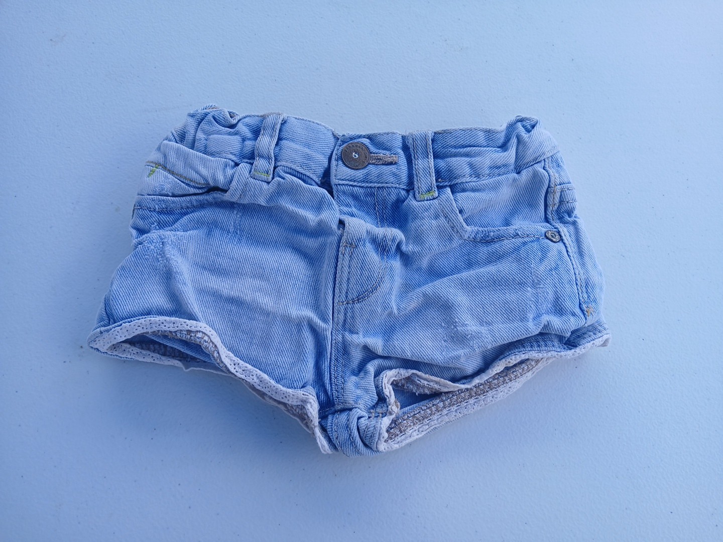 Baby Girl Outfit One Piece And Shorts 6-12M