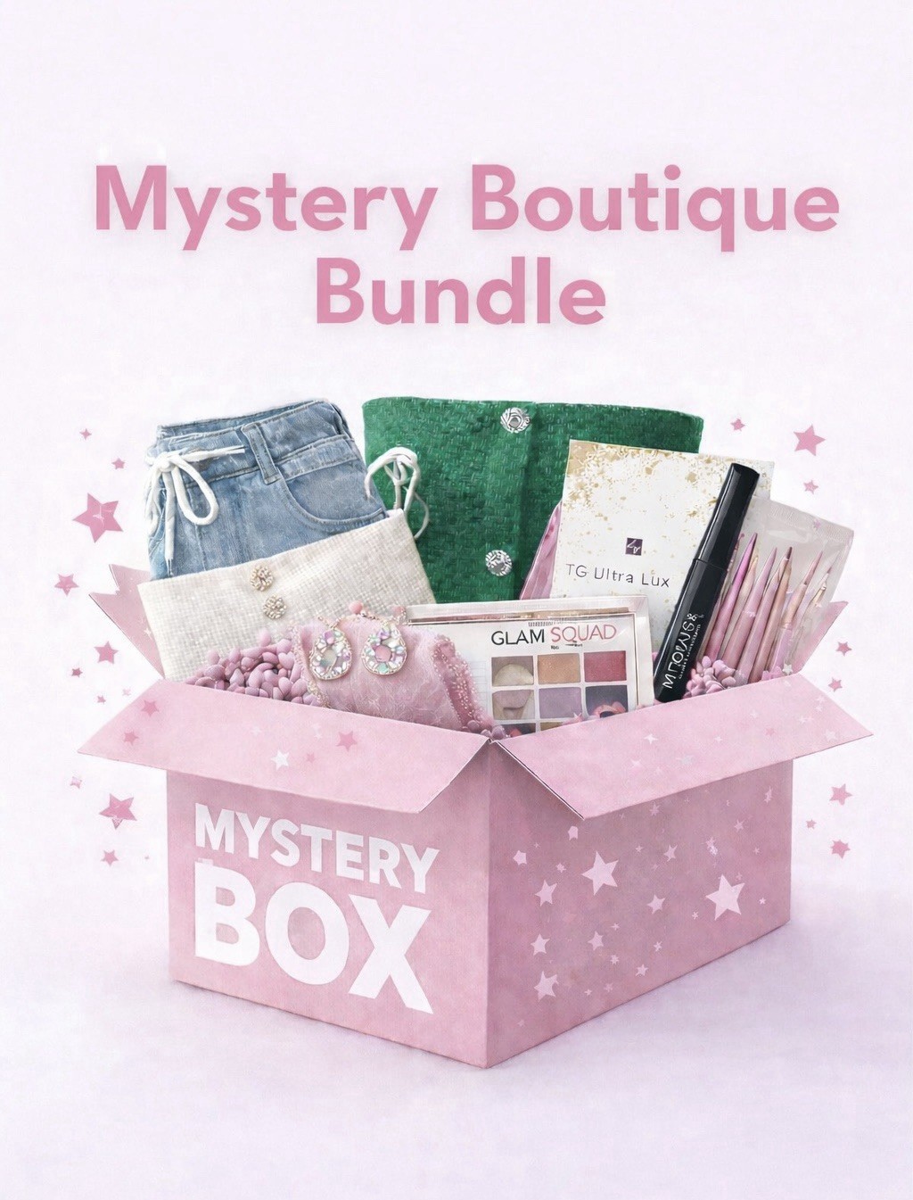 Women’s Boutique Clothing Bundle 9pc White Birch + Beauty Jewelry Mystery Lot