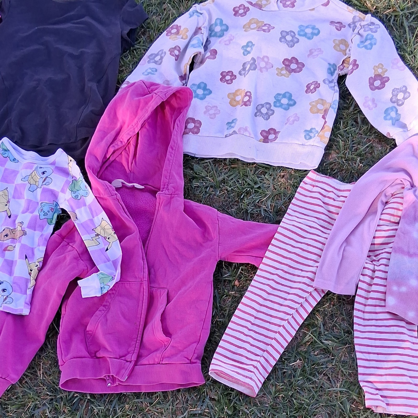 Baby/Toddler Mixed Clothing Lot Tops Hoodies Leggings Dresses Star Wars Pink