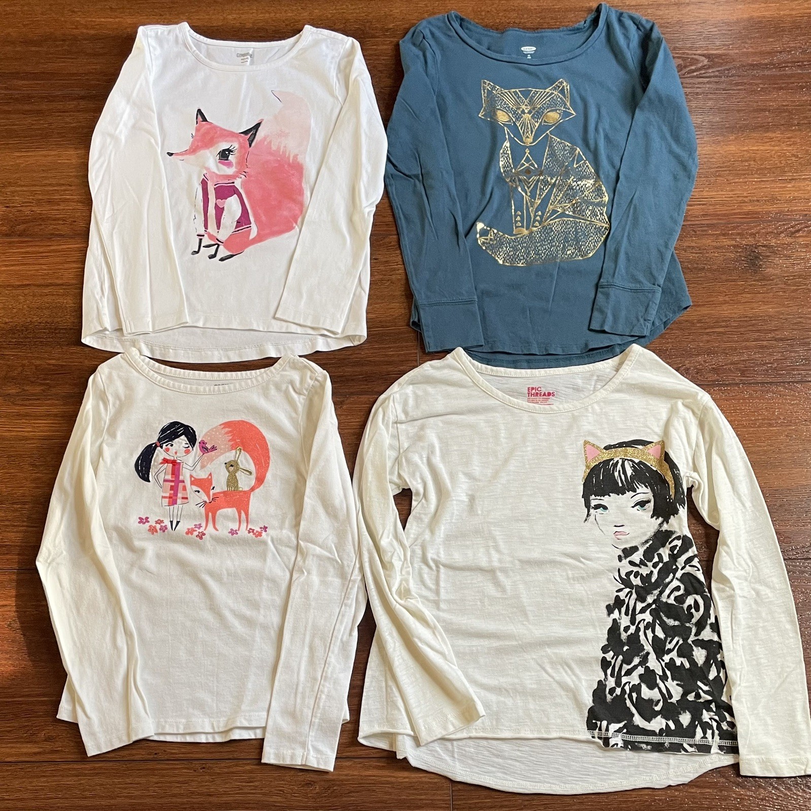 Girls Clothes 9 Piece Lot Size Small-6 medium 7-8 Mixed lots Gymboree H&M