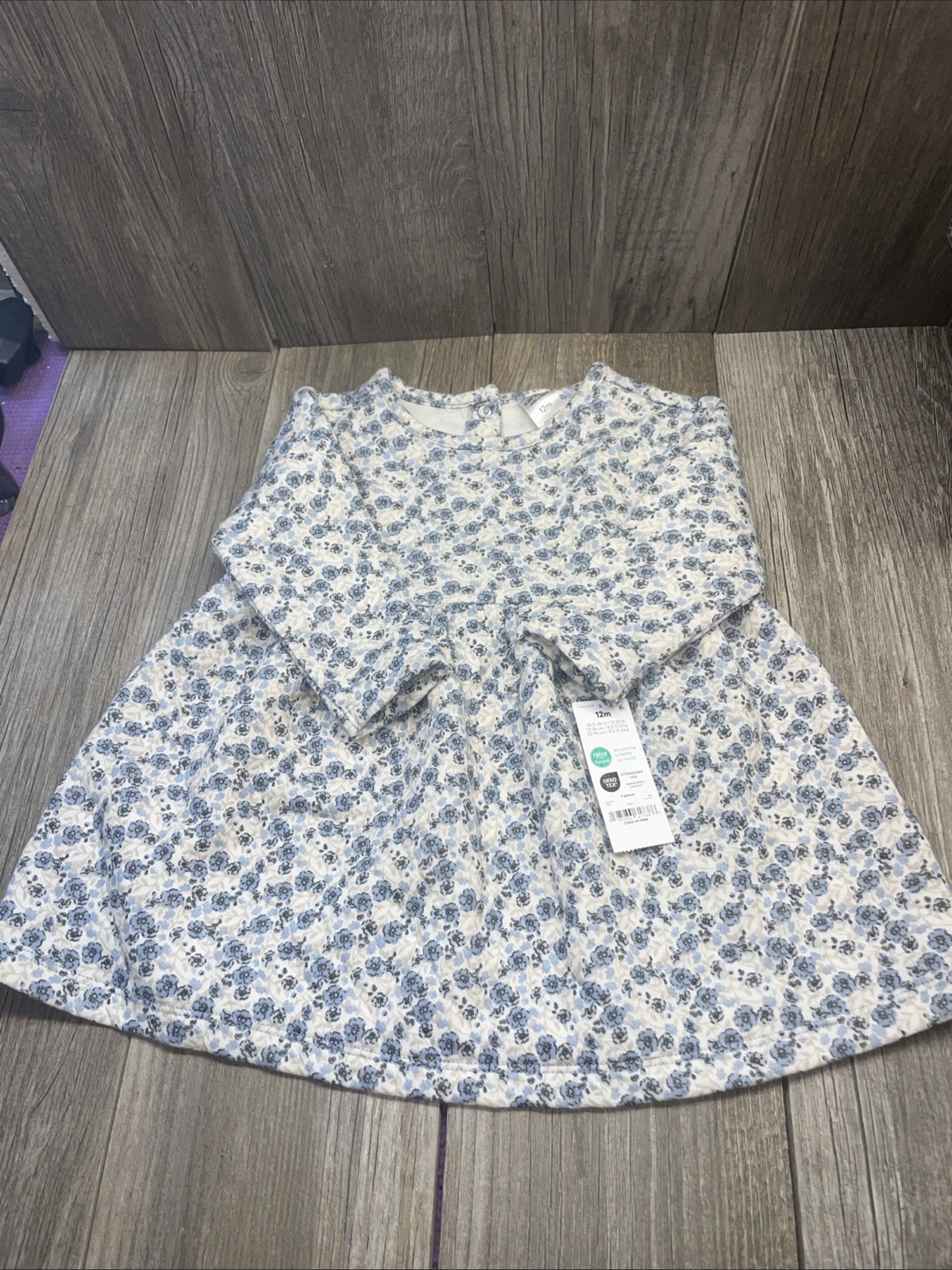 Lot 8Pcs Baby Girl 12M Spring Summer Mixed Dresses Mixed Brands/Colors/Styles
