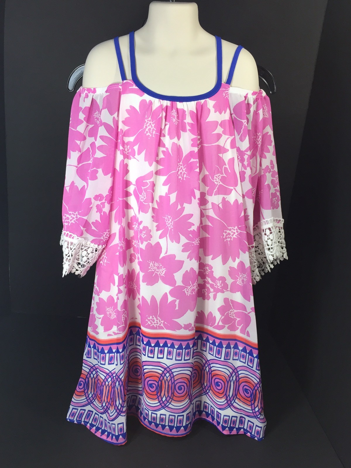 Blue Pink White New Children&rsquo;s Girls Size 10 Dress Brand Sequin Heart Sleeveless