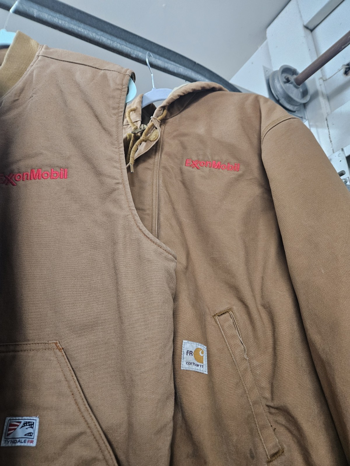 Fire Retardant Clothing, 6 jackets, Carhartt, Tyndale brands.