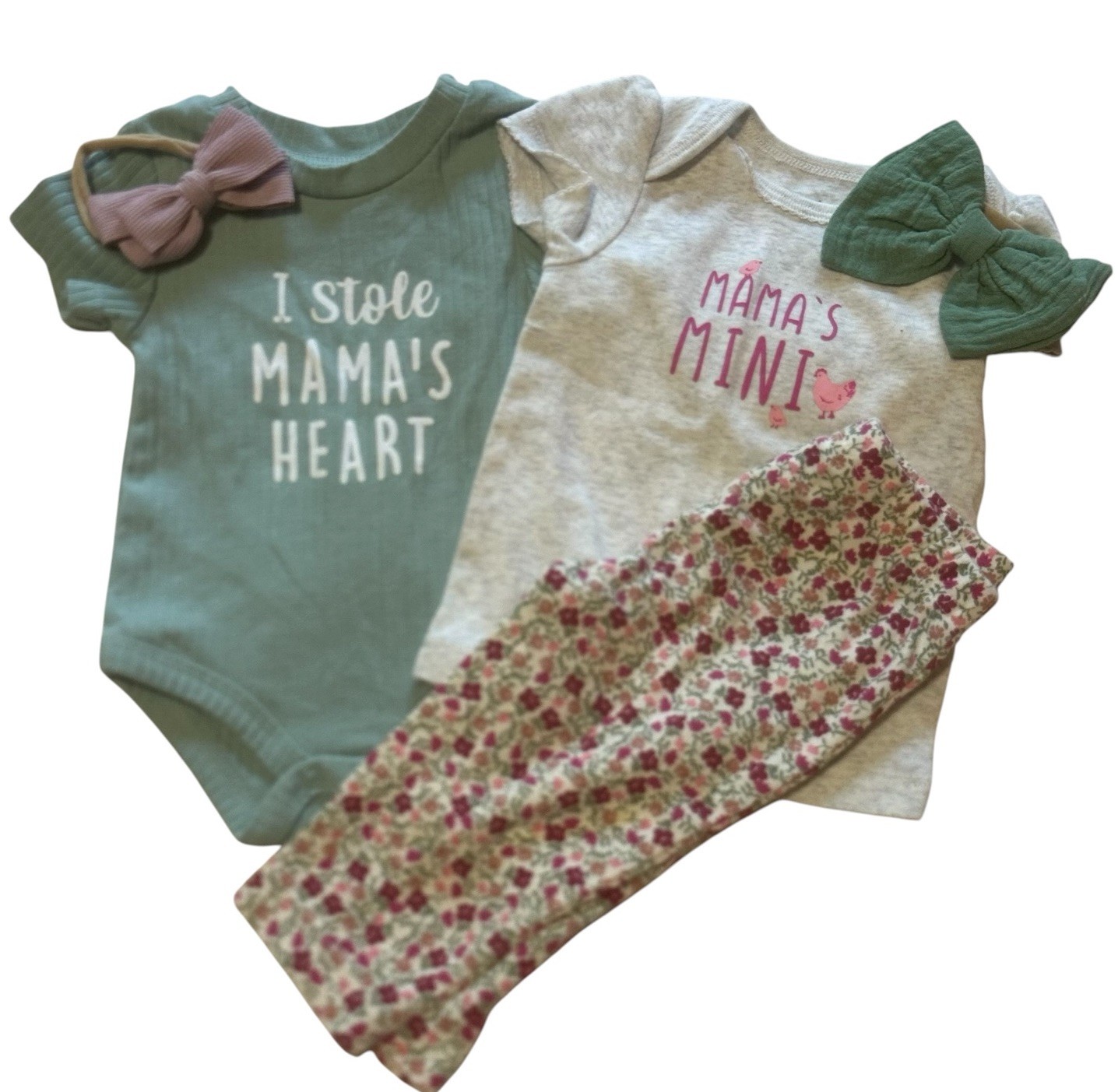 Infant Girls Clothing Lot of Size 3/6 Month Carter’s Burt’s Bees Bathing Suit