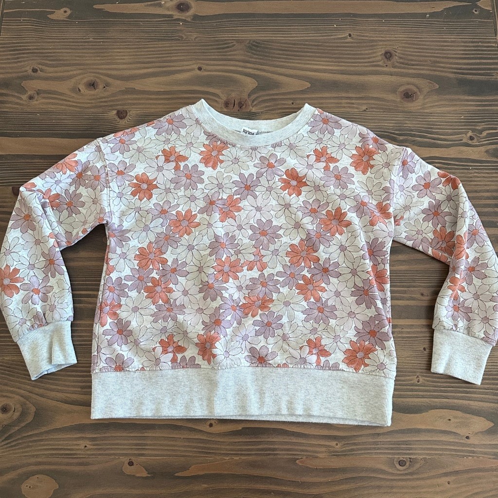 Girls Floral Tops Lot Size 10 Carter’s Old Navy Long Sleeve Shirts