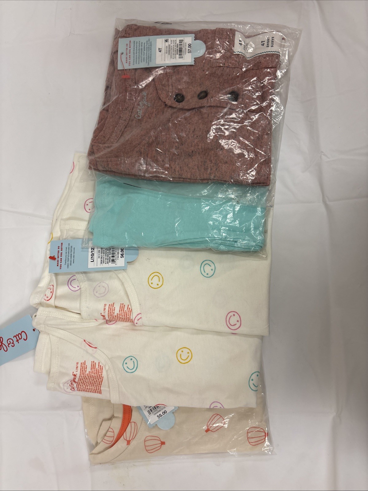 Brand new clothing from target with tags Mix 50 piece count