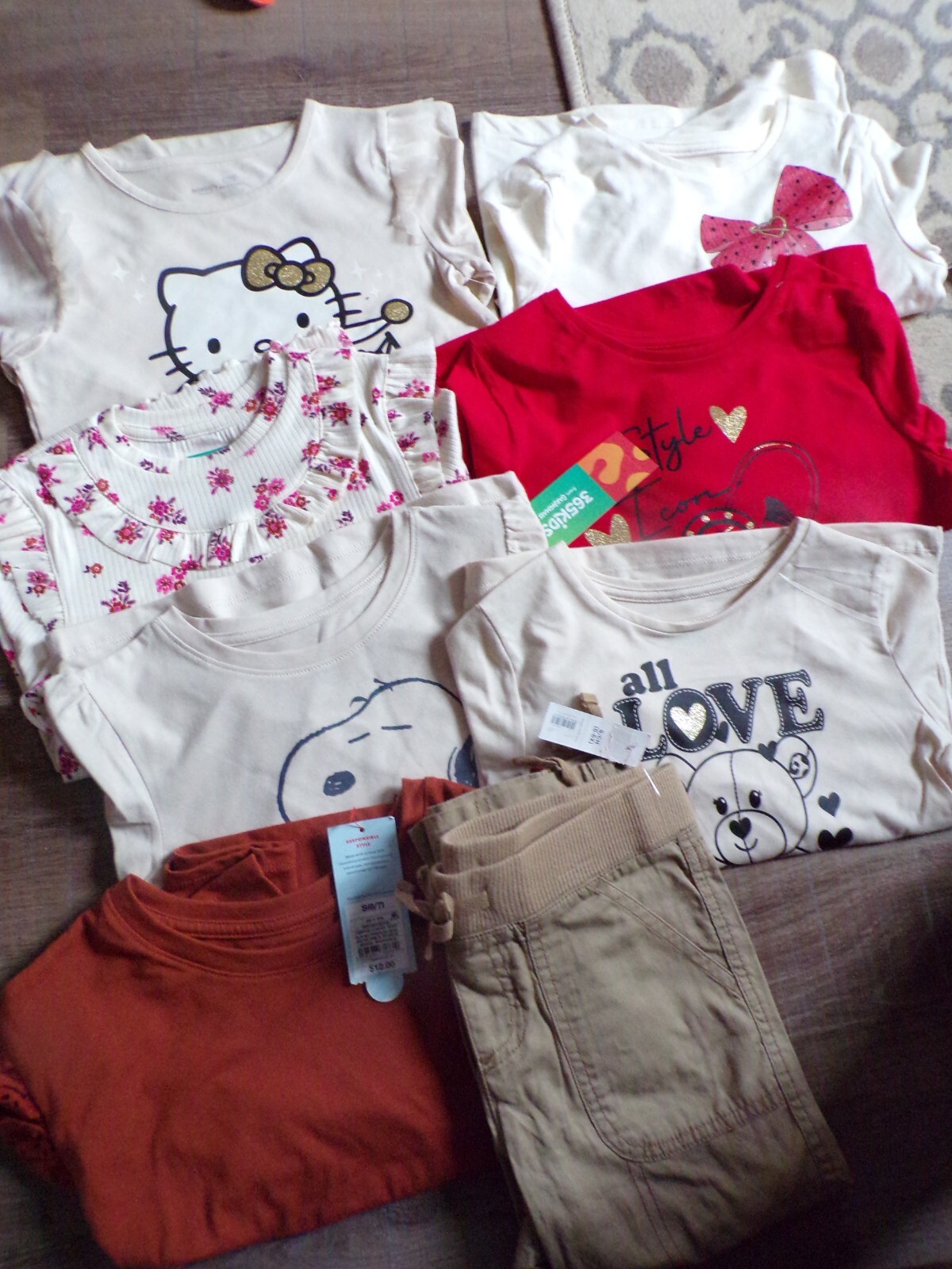 Girls Size 6/6X Adorable Mixed Lot of Fall/Winter/Spring Clothes-New with Tags!