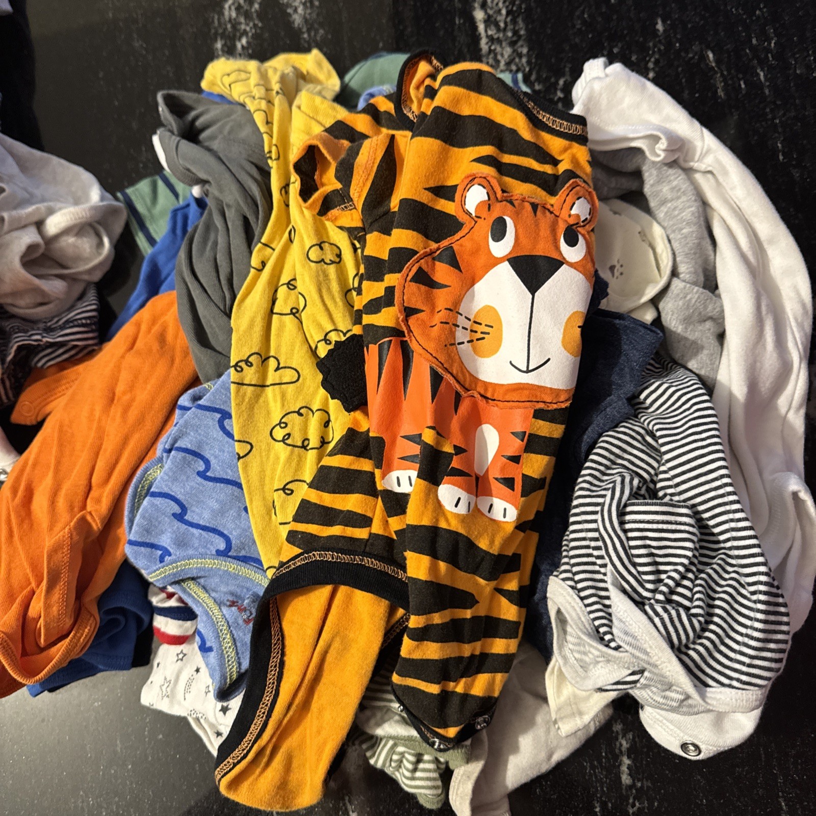 66 Piece 6-9 Months Baby Boy Mixed Clothes – Carters Gerber Koala