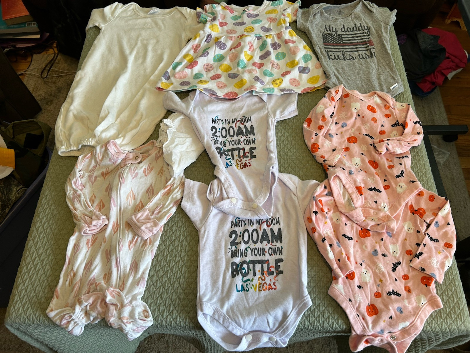 Lots of Baby Girl Clothes 0-6 months Strawberry, Old Navy & More Twins