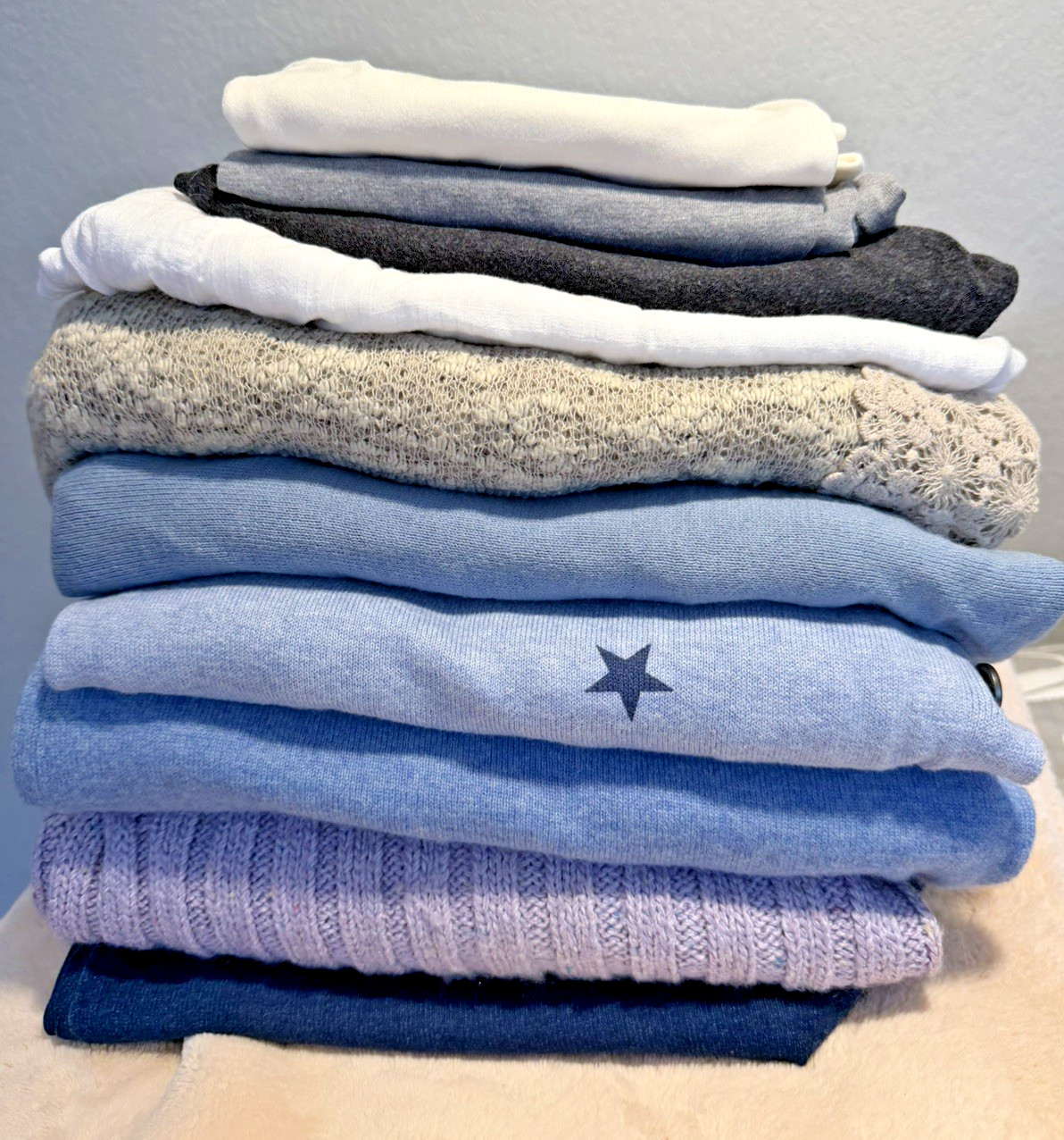 WARDROBE BOMB #7 -Mystery Clothing Lot -10 Pieces – Womens Large – J. JIll, GAP