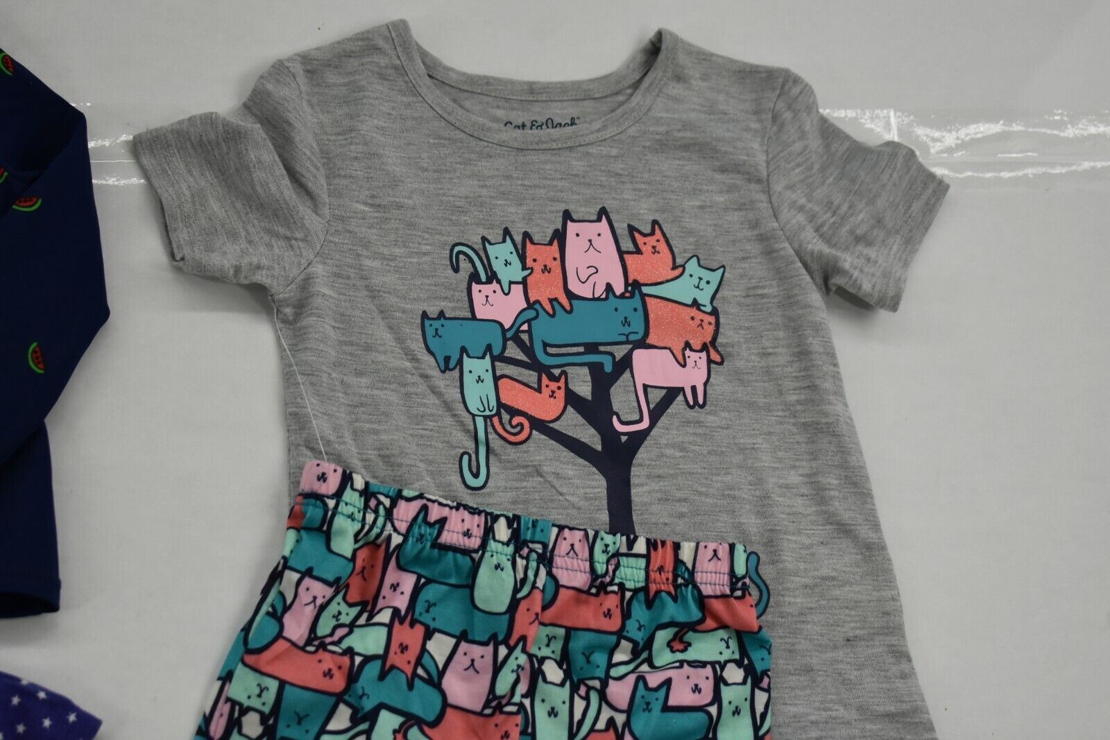 Lot Of 6 Girls Clothes Mixed Styles & Brands Multi Colored Patterned 18 Months