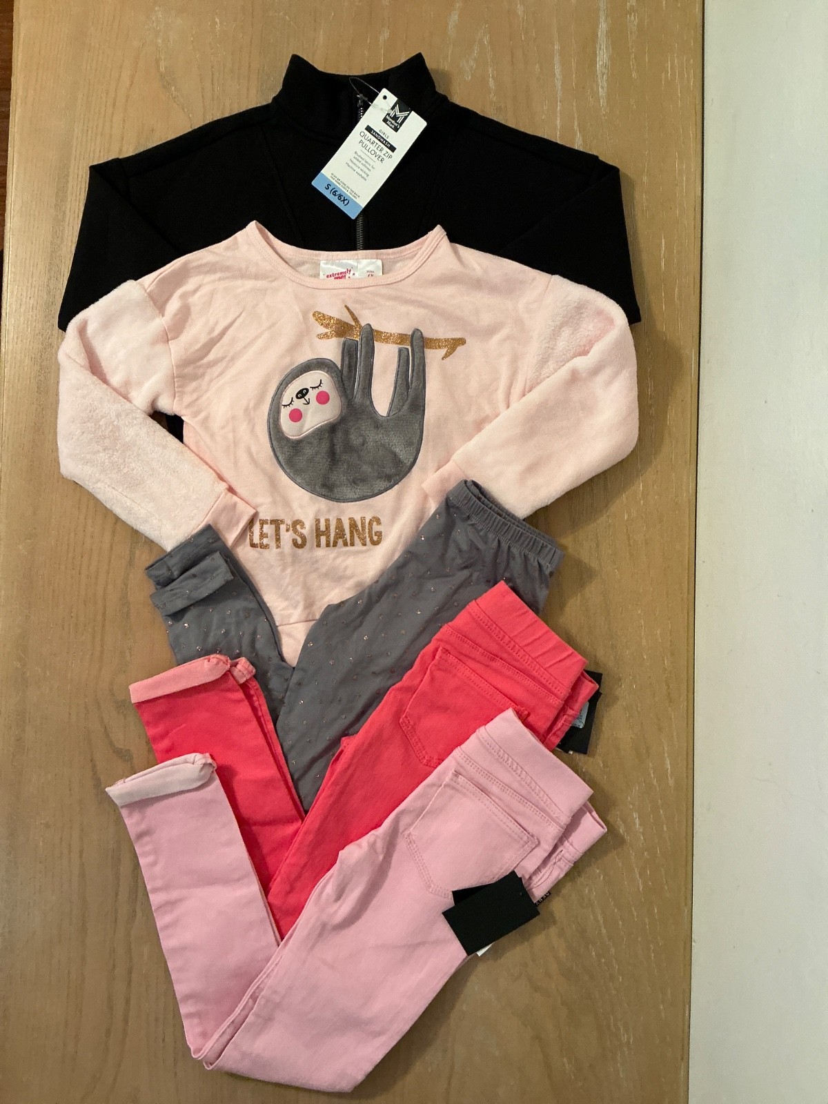 New! DKNY, Member&rsquo;s Mark, Extremely Me Girls Clothing Lot of 5 Size 6X, 6/6X